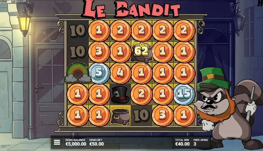 Le Bandit Spilmekanik Forklaret